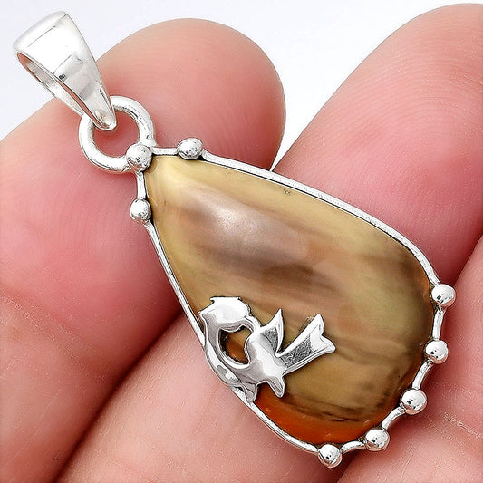 Natural Imperial Jasper Pendant P-1698 SDP154223