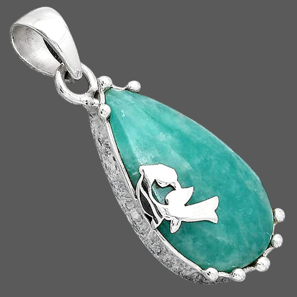 Natural Paraiba Amazonite Pendant P-1698 SDP154224