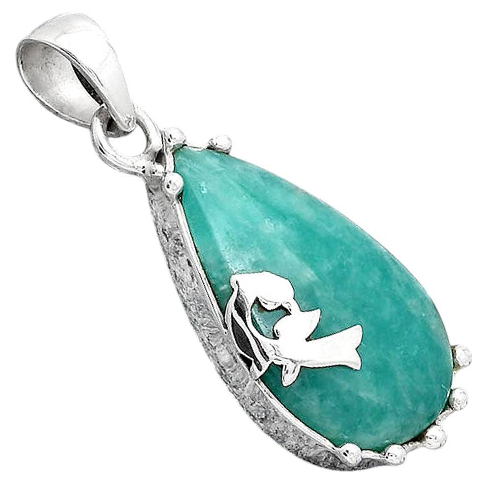 Natural Paraiba Amazonite Pendant P-1698 SDP154224