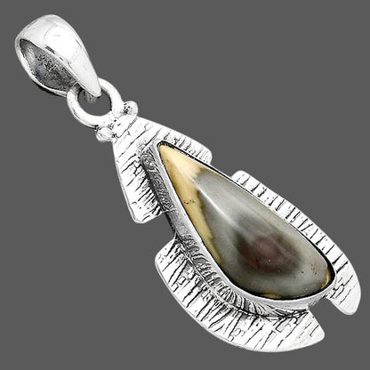 Natural Imperial Jasper Pendant P-1705 SDP154249
