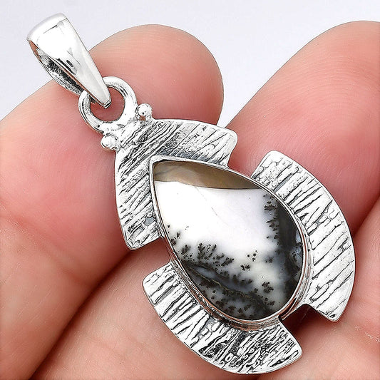 Amethyst Sage Agate Pendant P-1705 SDP154250