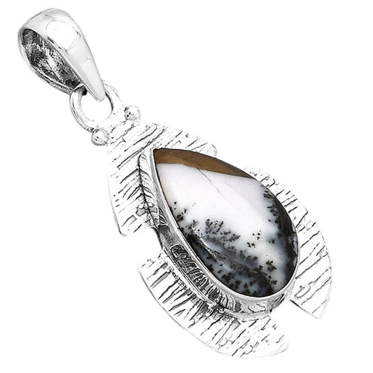 Amethyst Sage Agate Pendant P-1705 SDP154250