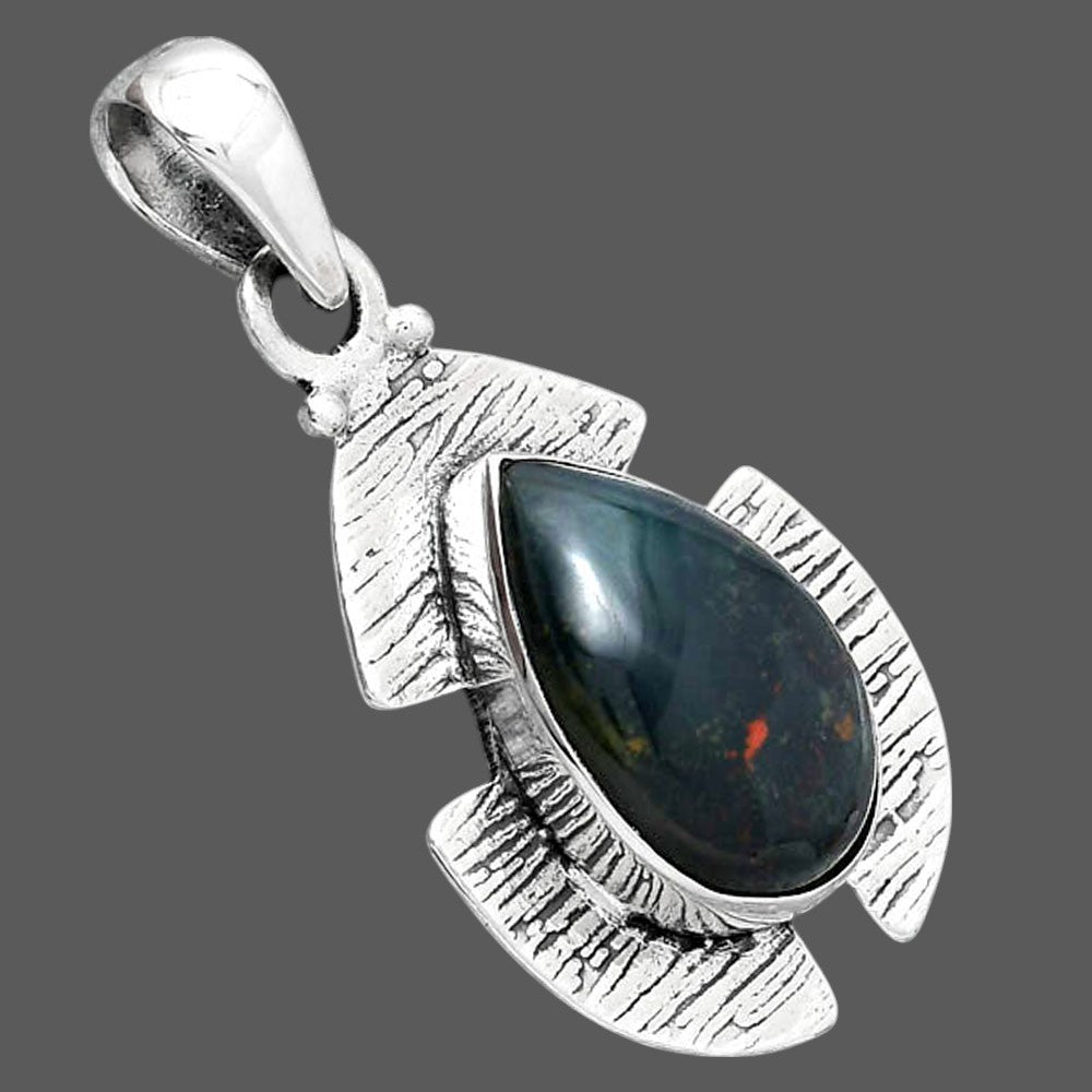 Natural Blood Stone Pendant P-1705 SDP154259