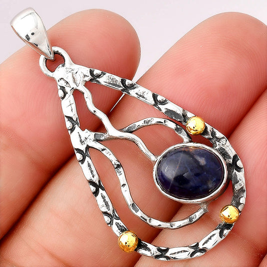 Natural Sodalite Pendant P-1709 SDP154282