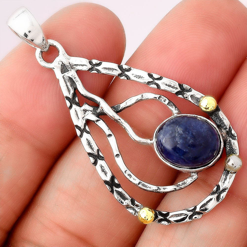Natural Sodalite Pendant P-1709 SDP154283