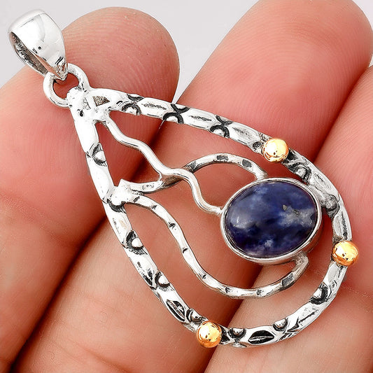 Natural Sodalite Pendant P-1709 SDP154286