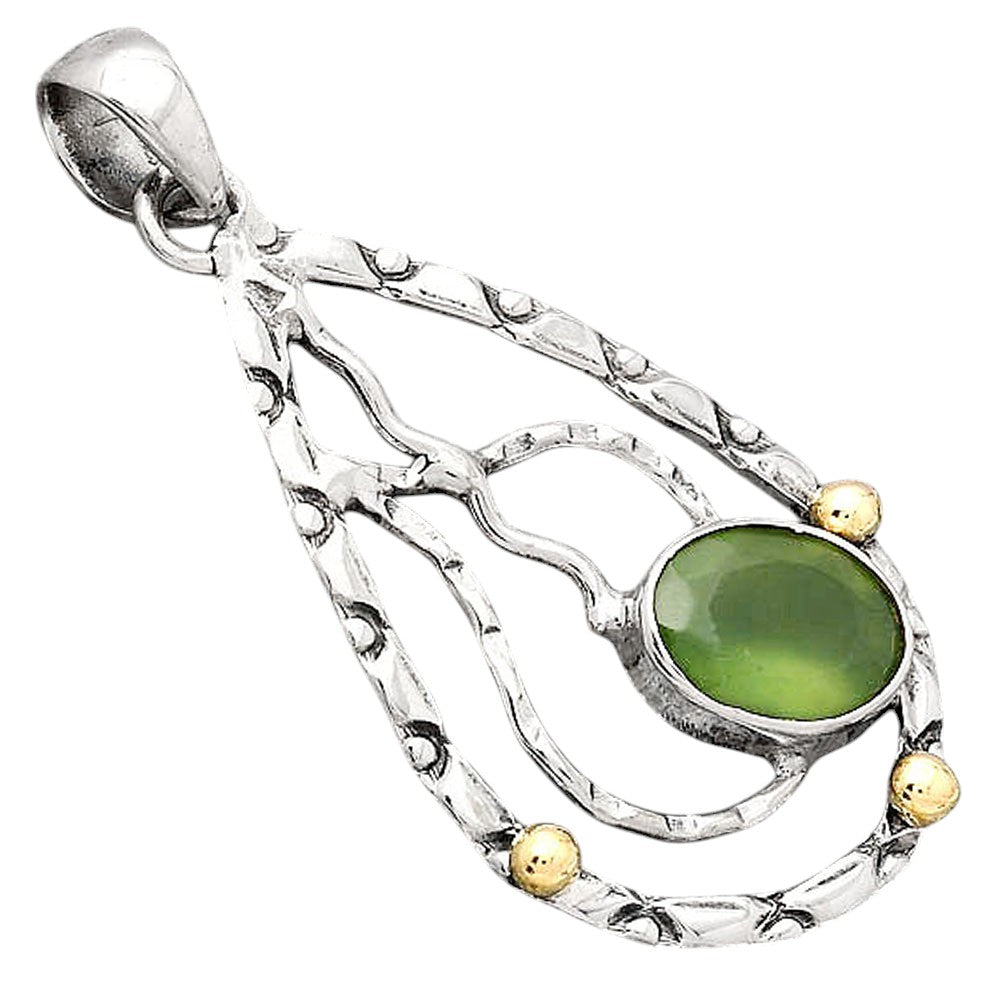 Natural Nephrite Jade Pendant P-1709 SDP154289