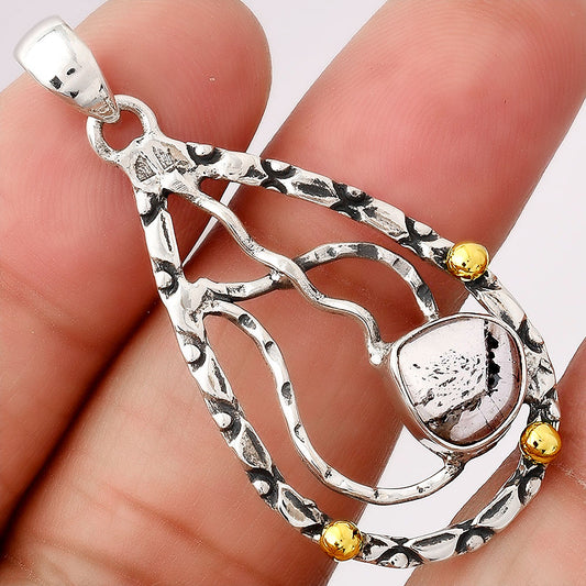 Natural Lepidocrocite In Quartz Pendant P-1709 SDP154293