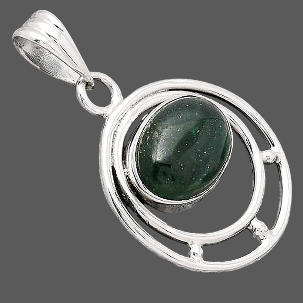 Natural Green Aventurine Pendant P-1712 SDP154322