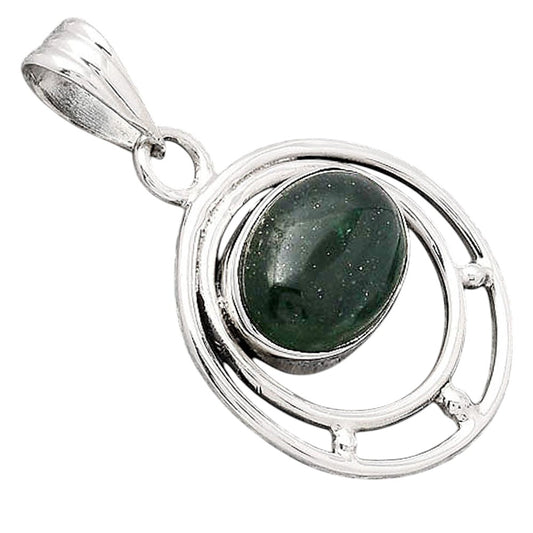 Natural Green Aventurine Pendant P-1712 SDP154322