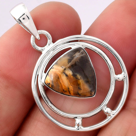 Natural Amethyst Sage Agate - Nevada Pendant P-1712 SDP154331