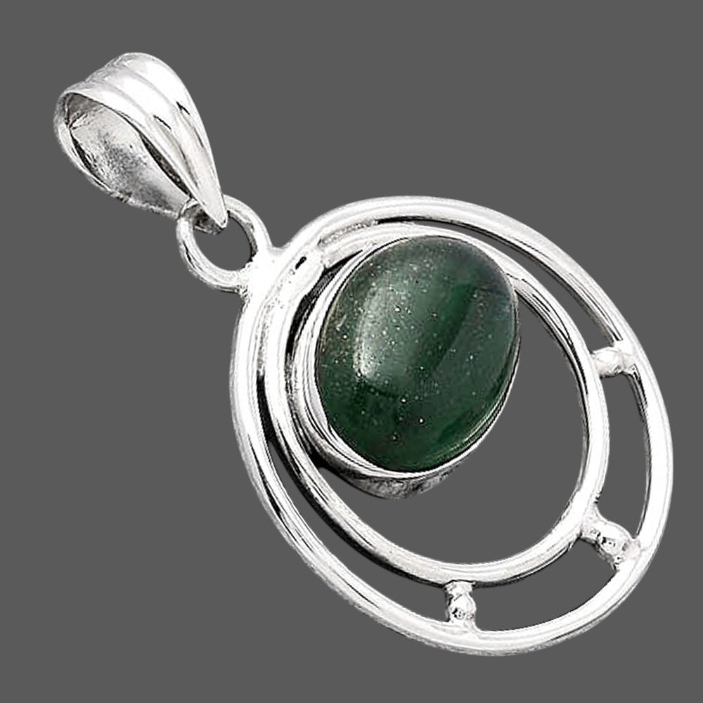 Natural Green Aventurine Pendant P-1712 SDP154336