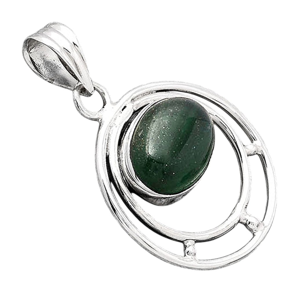 Natural Green Aventurine Pendant P-1712 SDP154336