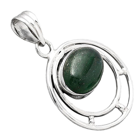 Natural Green Aventurine Pendant P-1712 SDP154336