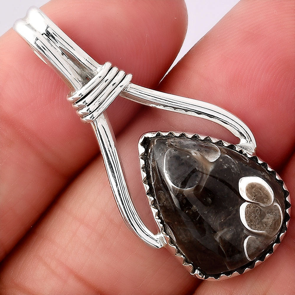 Natural Turtella Jasper - USA Pendant P-1587 SDP154338
