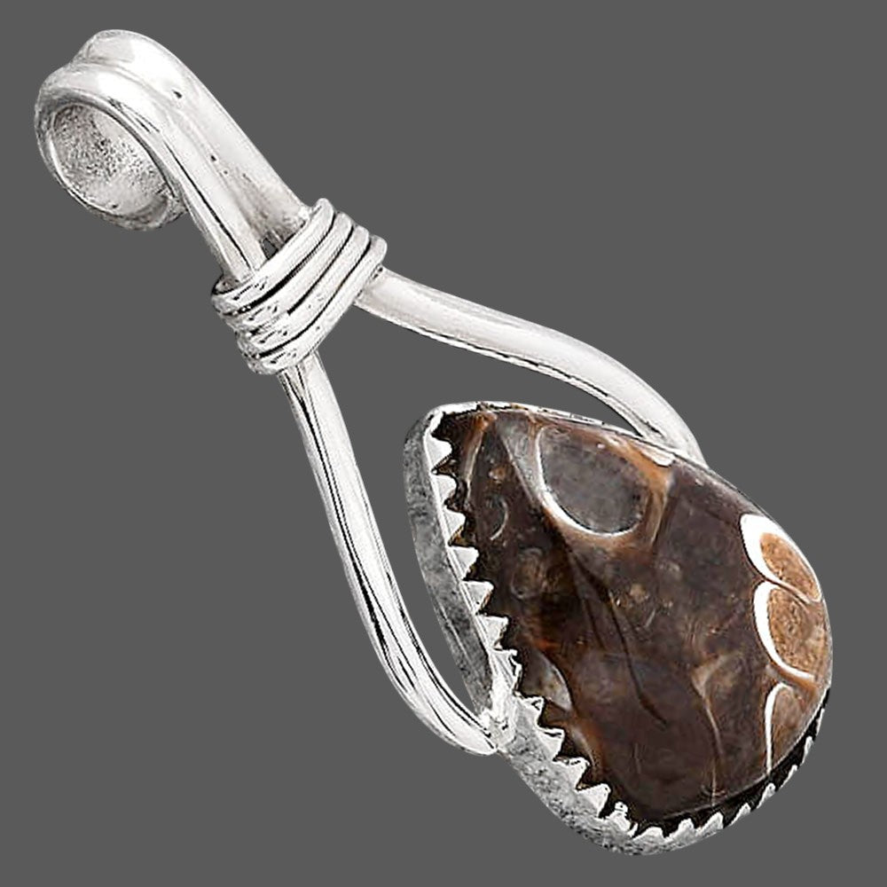 Natural Turtella Jasper - USA Pendant P-1587 SDP154338