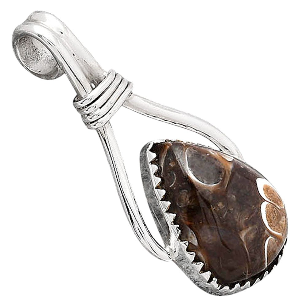 Natural Turtella Jasper - USA Pendant P-1587 SDP154338
