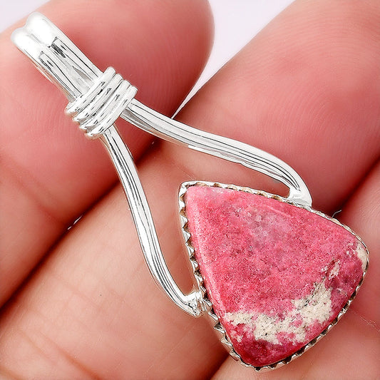 Natural Pink Thulite - Norway Pendant P-1587 SDP154344