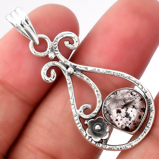 Natural Lepidocrocite In Quartz Pendant P-1714 SDP154357