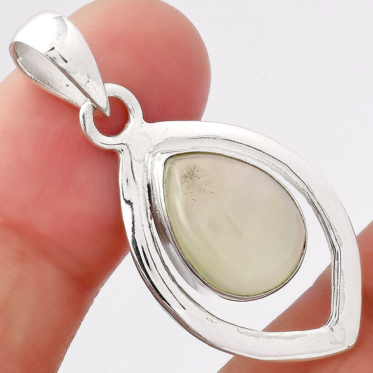 Natural Prehnite Pendant P-1718 SDP154380