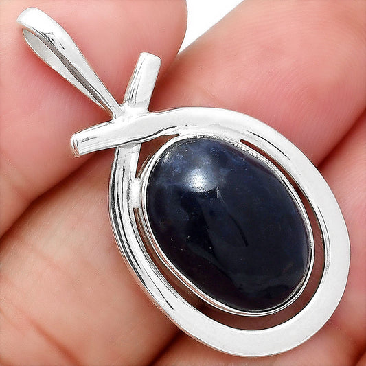 Natural Sodalite Pendant P-1314 SDP154387