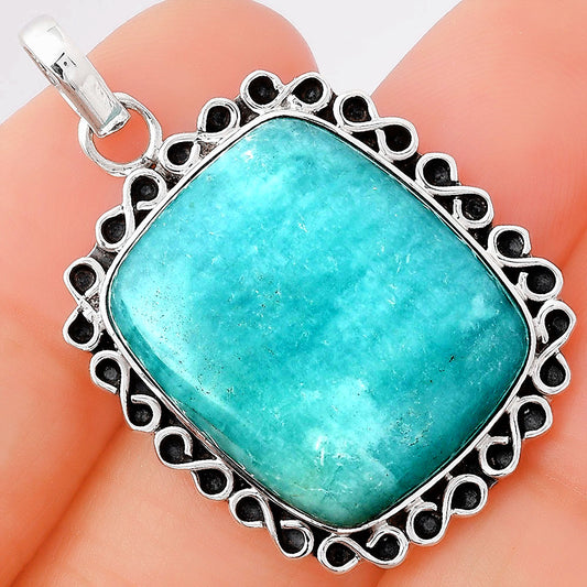 Natural Paraiba Amazonite Pendant P-1069 SDP154395