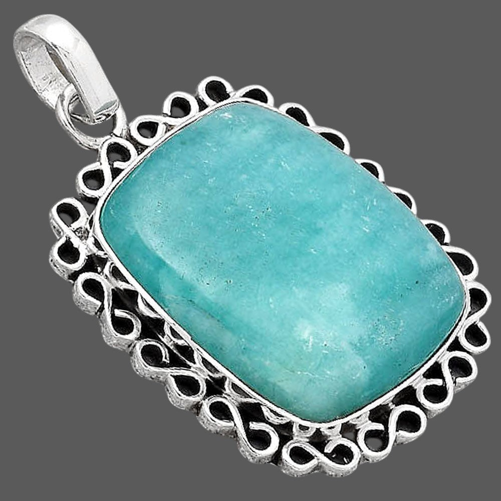 Natural Paraiba Amazonite Pendant P-1069 SDP154395