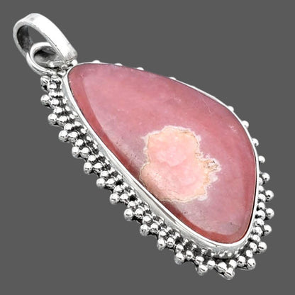 Natural Rhodochrosite Argentina Pendant P-1066 SDP154416