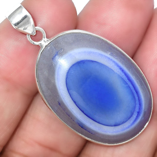 Blue Botswana Eye Pendant P-1001 SDP154429