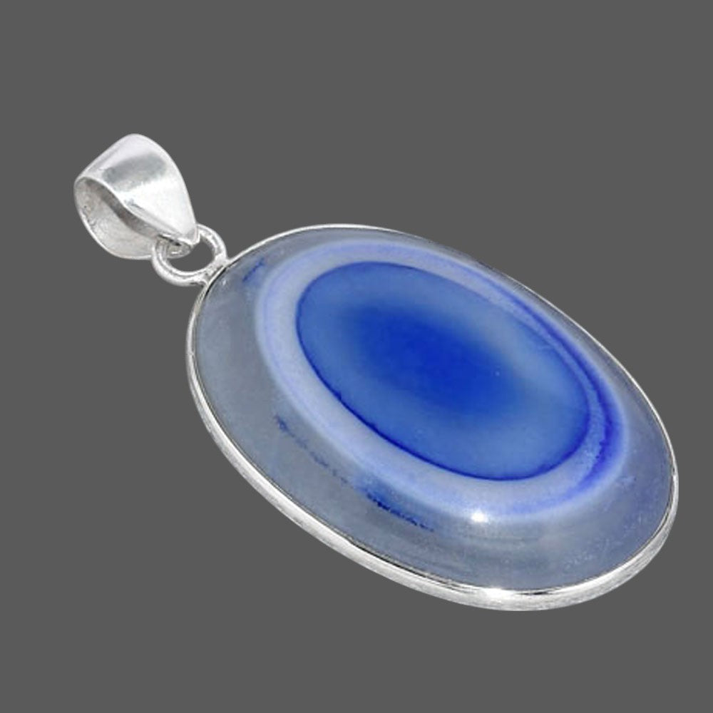 Blue Botswana Eye Pendant P-1001 SDP154429