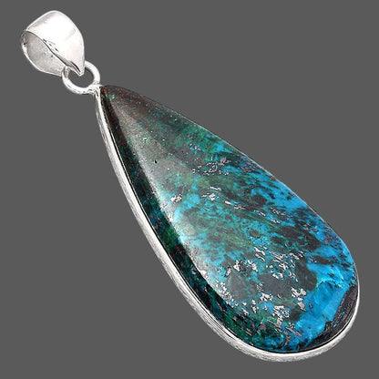 Natural Azurite Chrysocolla Pendant P-1001 SDP154448