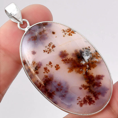 Natural Robinson Ranch Plume Agate Pendant P-1001 SDP154450