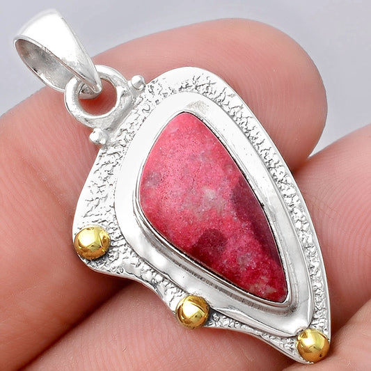 Natural Pink Thulite - Norway Pendant P-1498 SDP154463