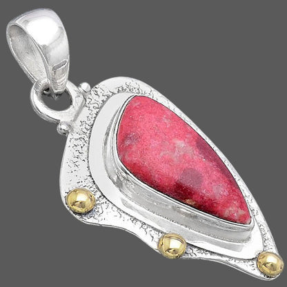 Natural Pink Thulite - Norway Pendant P-1498 SDP154463