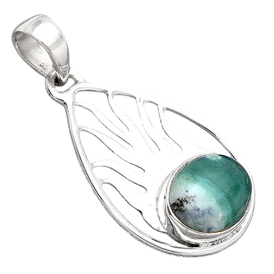 Fire Flame - Dendritic Chrysoprase - Africa Pendant P-1209 SDP154480