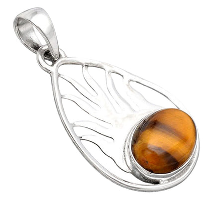 Fire Flame - Tiger Eye - Africa Pendant P-1209 SDP154481