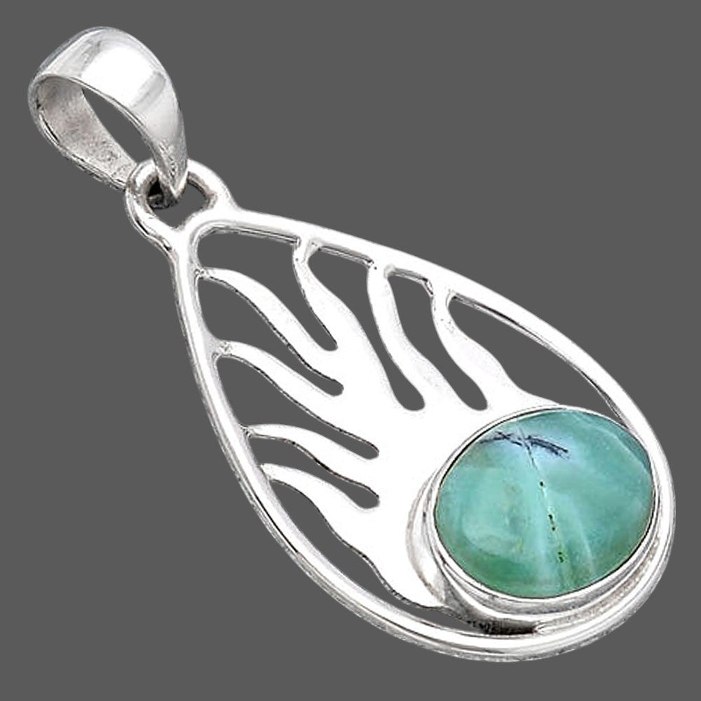 Fire Flame - Dendritic Chrysoprase - Africa Pendant P-1209 SDP154486