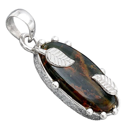 Natural Turkish Rainforest Chrysocolla Pendant P-1226 SDP154498