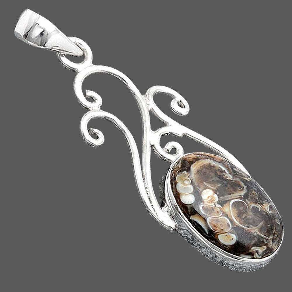 Natural Turtella Jasper - USA Pendant P-1358 SDP154506