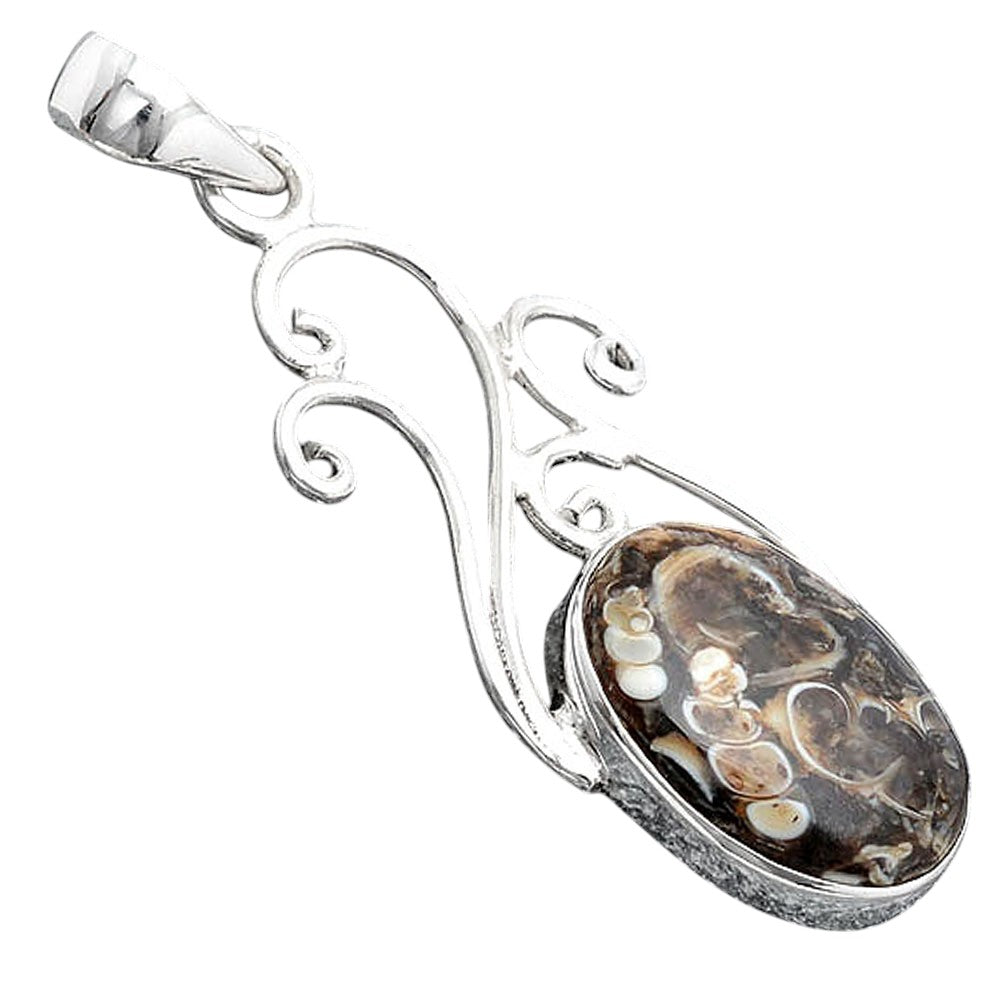 Natural Turtella Jasper - USA Pendant P-1358 SDP154506