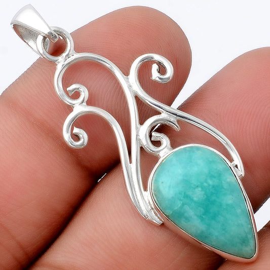 Natural Paraiba Amazonite Pendant P-1358 SDP154507