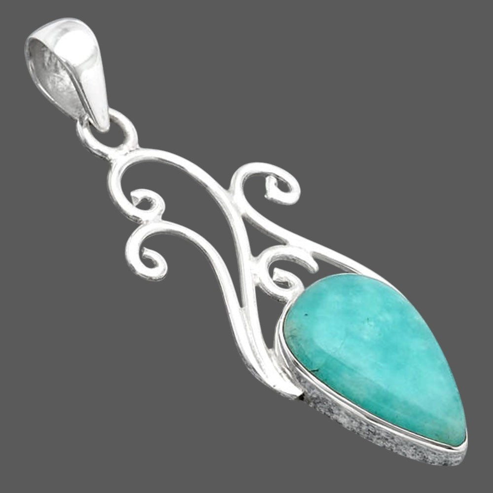 Natural Paraiba Amazonite Pendant P-1358 SDP154507