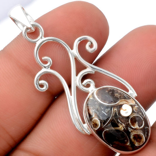 Natural Turtella Jasper - USA Pendant P-1358 SDP154510
