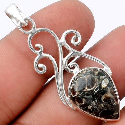 Natural Turtella Jasper - USA Pendant P-1358 SDP154511