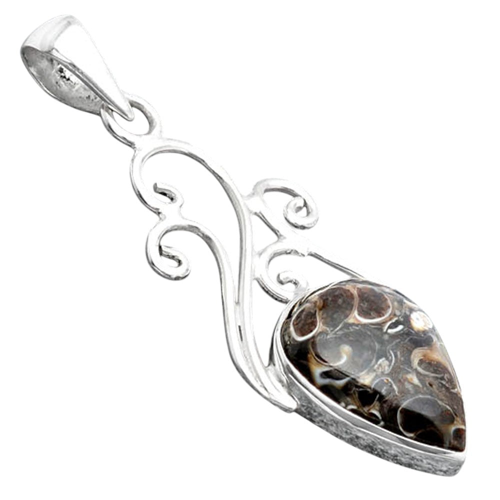 Natural Turtella Jasper - USA Pendant P-1358 SDP154511