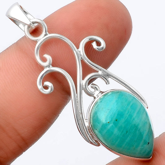Natural Paraiba Amazonite Pendant P-1358 SDP154515