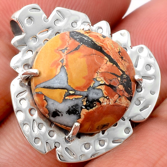 Natural Maligano Jasper - Indonesia Pendant P-1292 SDP154519