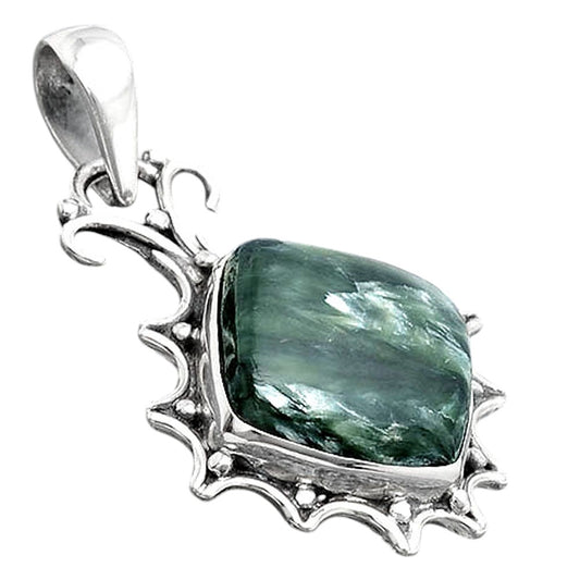 Natural Russian Seraphinite Pendant P-1249 SDP154534