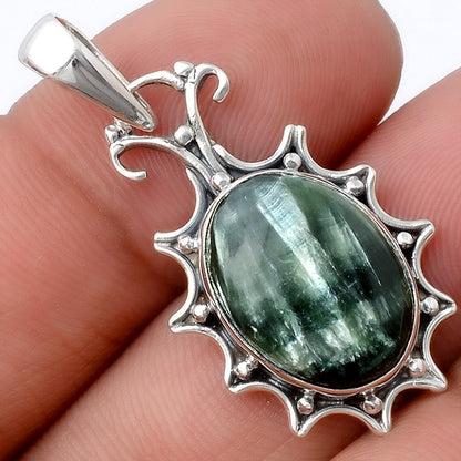 Natural Russian Seraphinite Pendant P-1249 SDP154535