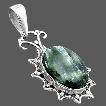 Natural Russian Seraphinite Pendant P-1249 SDP154535